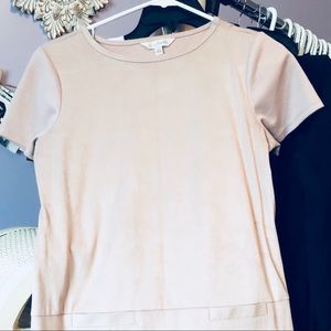 Light pink short sleeved dress